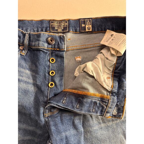 Freeman T. Porter “Jimmy” Jeans — Size 33 (Vintage Indigo) - Picture 5 of 14